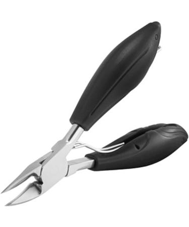 SVAASA Nail Clippers Dead Skin Dirt Remover Podiatry Cut Toenails Claw Stainless Steel Toe Nail Clippers Cuticle Nippers Manicure Pedicure Cutters (Color : Schwarz) - Buy Online on GoSupps.com