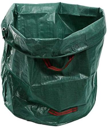 Spkaodngo 270L Waste Bag Strong Waterproof Heavy Duty Reusable Foldable Rubbish Grass Sack - Buy Online on GoSupps.com