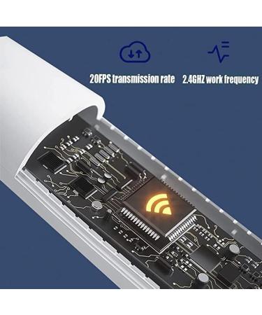 1920P HD Ear Wax Removal Tool with Camera | Soft Silicone Ear Scoop | 6 LED Lights | Compatible with iPhone, iPad, Android | White - Buy Online on GoSupps.com