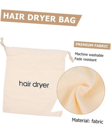 Healeved 12 Pcs Hair Dryer Storage Bag Drawstring Storage Bags Dryer Portable Travel Tote Bags Fabric - Buy Online on GoSupps.com