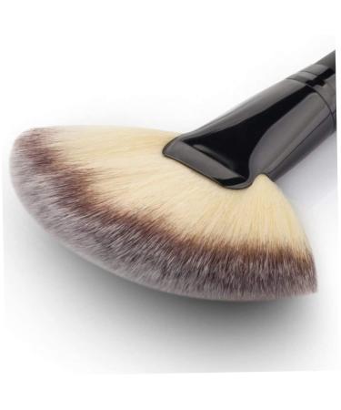 Premium Large Fan Powder Brush - Versatile Makeup Tool for Contour Blush & Eyeshadow | International Shipping Available - Buy Online on GoSupps.com