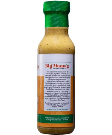 Big Mama's Backyard Garden Calamondin Vinaigrette - 12 oz | Vegan & Gluten-Free - Buy Online on GoSupps.com