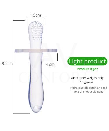 Buy Silicone Baby Bite Ring & Dental Aid - Multi-Pack Available | Safe Teething Toys for Infants - Buy Online on GoSupps.com
