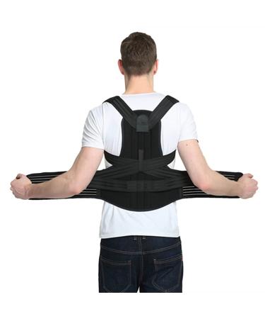 Back Brace Posture Corrector Adjustable Waist Support Belt Breathable Posture Support Improves Back Support For Men And Women Teen Corrector (Size : 4XL) - Buy Online on GoSupps.com