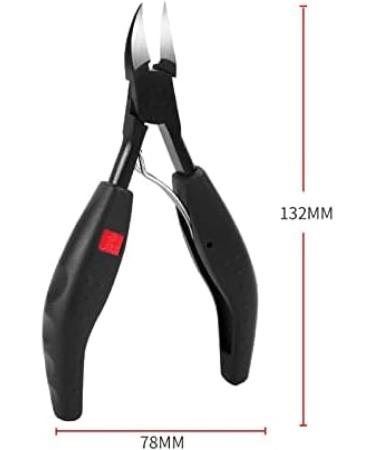 Toe Nail Clippers Professional Heavy Duty Thick Toe Nail Clippers Beauty Pedicure Cuticle Nipper Nail Groove Clamp Bent Nose Plier Nail Tools Constructive23 - Buy Online on GoSupps.com