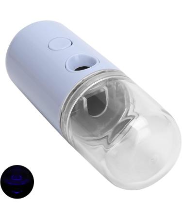 Saluaqui Handheld Face Mist Sprayer Rechargeable Moisturizing Nano Facial Mister Hydrating Face Humidifier Handy Hydrating Sprayer with Visual Water Tank (Light Purple) - Buy Online on GoSupps.com
