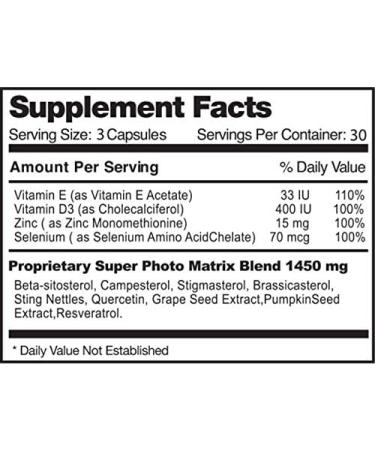 Prostavar Ultra Prostate Support 625mg with Saw Palmetto & Grape Seed Extract - 1 Bottle - Buy Online on GoSupps.com