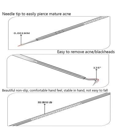 Blackhead Remover Set - 4-Piece Comedones Extractor Kit with Storage Box | Effective Blackhead Removal Tool - Buy Online on GoSupps.com