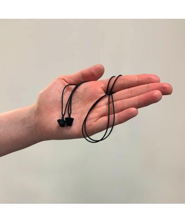 Flare Calmer Secure Mini Ear Plugs - Soft Reusable Silicone Sound Reducing Earplugs with Lanyard - Comfortable Noise Reduction Alternative - Buy Online on GoSupps.com