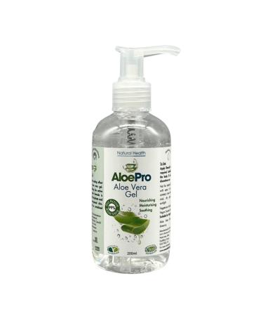 Aloe Pro Pure Vegan Aloe Vera Gel 200ml - Natural Cooling Moisturising and Soothing in Dispenser Bottle (3)