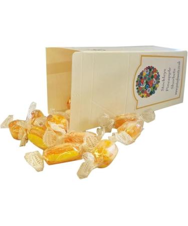 Personalized Customise with Your Own Message or Image 250g Carton of Individually Stockleys Wrapped Sherbet Pineapple Sweets - Buy Online on GoSupps.com