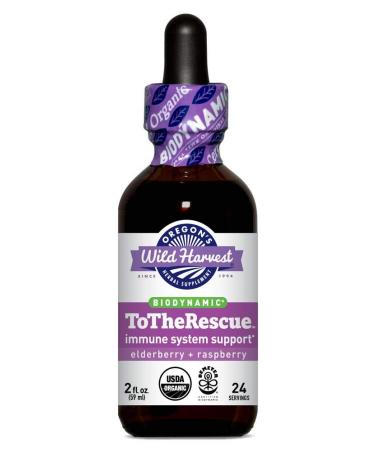 Oregon's Wild Harvest ToTheRescue Biodynamic Herbal Tonic 2 OZ
