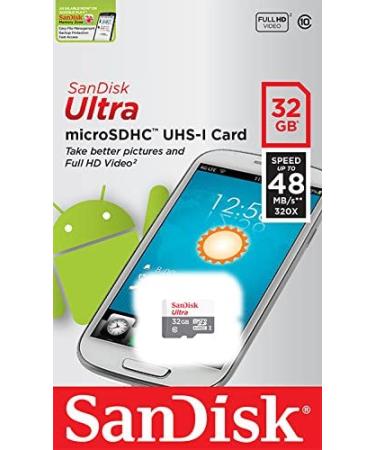 SanDisk 32GB Ultra Micro SD HC Class 10 Memory Card - SDSQUNB-032G-GN3MN - Buy Online on GoSupps.com