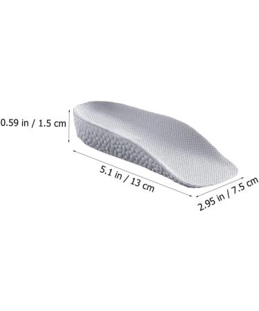 NOLITOY Height Increasing Insoles - Invisible Shoe Pads | 2 Pairs of Comfort & Style for All Shoes - Buy Online on GoSupps.com