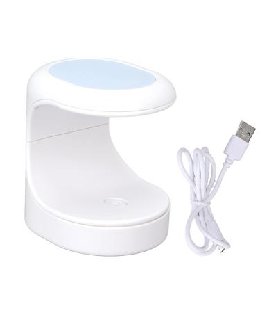 16W Mini UV Nail Lamp - LED Dryer with 3 Light Chips & 60s Timer | Portable Nail Curing with USB - Buy Online on GoSupps.com