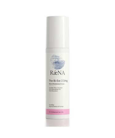 Raena Natural Bioidentical Cream Bi-Est 2.5mg Premium Quality Easy-to-Use Pump Dispenser Smooth & Lightweight Texture No Artificial Additives Carefully Formulated for Daily Use