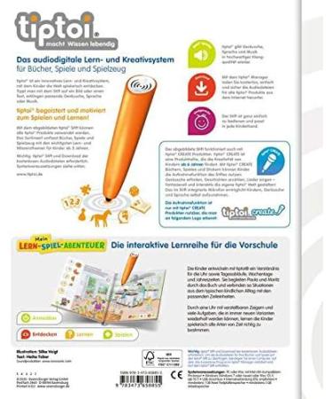 Ravensburger tiptoi Book: My Learning Game Adventure | Clock & Time + ABC Letter Poster for Kids (Ages 4-6) - International Shipping Available - Buy Online on GoSupps.com