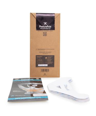 Posture Pals Adhesive Spinal Supports - Hypoallergenic Water-Resistant Comfortable Night Use for Improved Posture | Medium Size - Buy Online on GoSupps.com