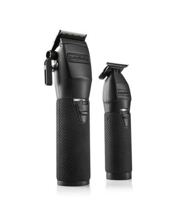 BaBylissPRO LIMITEDFX Cord-Cordless Hair Clipper and Hair Trimmer Prepack High-Torque Brushless Motors - Black