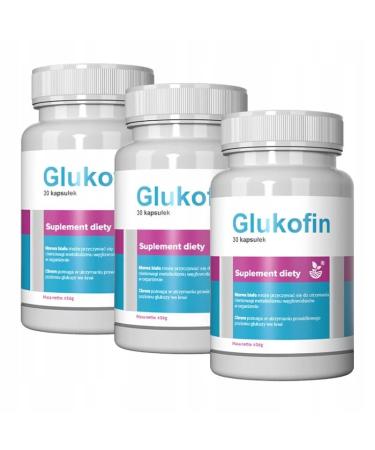 Glukofin - Capsules with Chromium White Mulberry and Zinc (3)