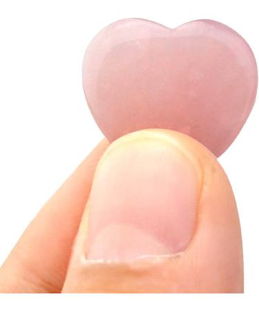 Marrywindix 15 Packs Rose Stone Heart Worry Stones - Healing Crystal Chakra Reiki Balancing Set - Buy Online on GoSupps.com