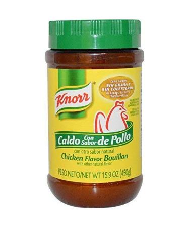 Knorr Chicken Flavor Bouillon (1-JAR) (NET WT 15.9 OZ)