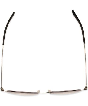 Foster Grant Hayden Superflat Glasses - Unisex Reading Glasses in Gunmetal 50mm | International Shipping - Buy Online on GoSupps.com