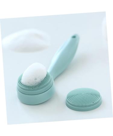 1 Set Cleansing Brush Face Scrubber Silicone Brush Facial Exfoliator Brush Facial Cleansing Exfoliator Deep Clean Face Wash Facial Scrubber Silicone Face Cleasing Milk Hand Wash Pp - Buy Online on GoSupps.com