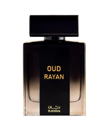 RAYAN Modern Oud Perfume for Men - Long Lasting Arabian Eau De Parfum 100mL (3.34 Fl oz) Grapefruit Cardamom & Lavender Fragrance with Sandalwood & Oud Ideal Gift for Thanksgiving & All Occasions