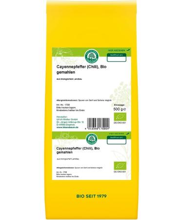  Lebensbaum Organic chili (piment de cayenne) 500 g - Lebensbaum - Buy Online on GoSupps.com
