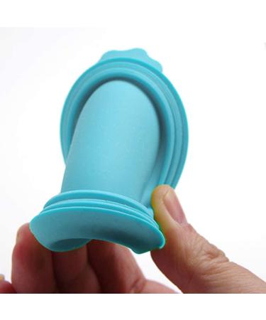 SLSON 2 Pack Pet Food Can Cover - Universal Silicone Cat Dog Can Lids (Orange+Blue) - Fits 3 Standard Size Cans - Buy Online on GoSupps.com