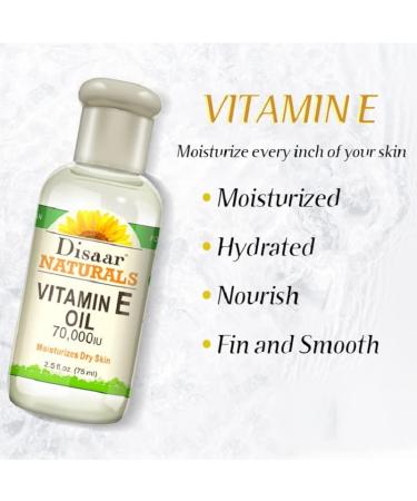 Vitamin E Oil Face Cosmetic Vitamin E Essence Oil Whitening Moisturizing Facial Care Moisturizing 75ml (Green Bottle for Morning) - Buy Online on GoSupps.com