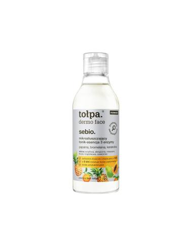 TOLPA Dermo Face Sebio Tonique micro-exfoliante 3 enzymes 200 ml