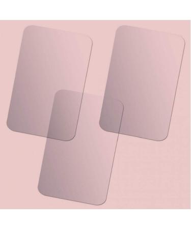 Bravolune 3D Crystal Mirror Wall Stickers - DIY Adhesive Reflective Mural D cor Set - Silver Mirror Stickers for Home Decoration - Buy Online on GoSupps.com