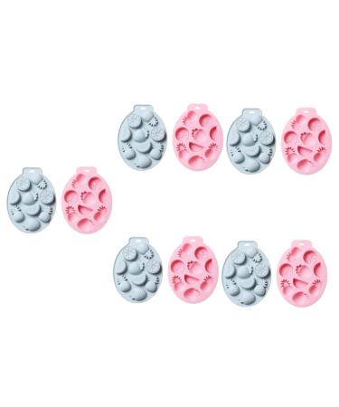 Ciieeo 10 Pcs Ice Cube Mold Strawberry Decor Silicone Molds Candle Molds Fruit Chocolate Miniture Decoration Silicone Fruit Molds Candy Molds Silicone Cake Mold Chocolate Molds 22.7x17.1cmx5pcs As Shownx5pcs