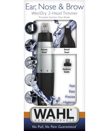 Buy Wahl 5560-2101 Ear Nose & Brow Trimmer - Wet/Dry | International Shipping Available - Buy Online on GoSupps.com