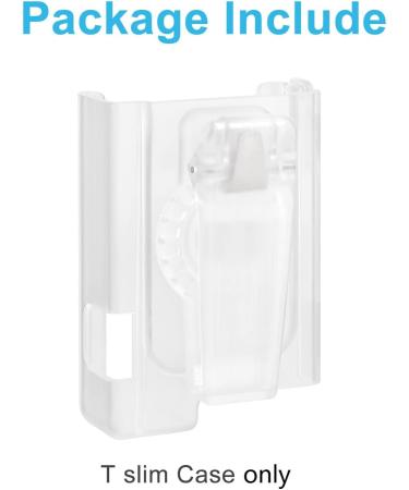 iGuerburn 360 Rotating Case for Tandem tslim X2 Insulin Pump Holder - Clear - Buy Online on GoSupps.com