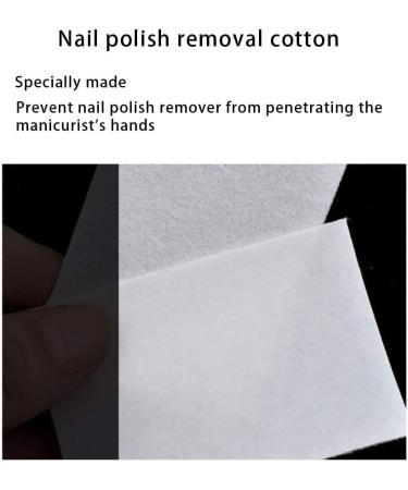  Changor Lint-free nail polish removal cotton pads 900-piece set of gel polish remover wipes glue bottle mouthpiece cotton pads made of cotton. - Buy Online on GoSupps.com