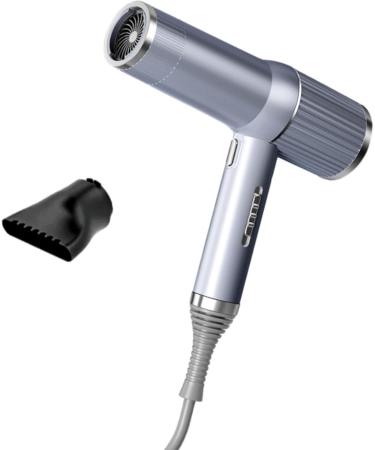 MERIGLARE Hair Dryer with Nozzle for Curly Hair Hair Tool Hair Styling Tool for Fine Thick Natural Wave Frizzy Hair Women Curly Hair gray 1 Nozzle - Buy Online on GoSupps.com