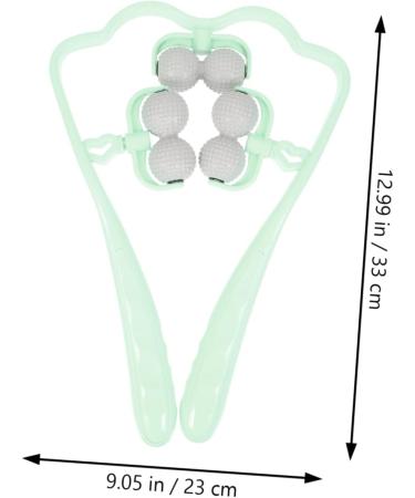 Buy Lurrose Trigger Point Neck & Shoulder Massage Device Relieve Pain with 2-Pack Nude Pressure Relief 33x23cm Ideal for Tension & Stress - Buy Online on GoSupps.com