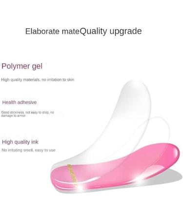 Dajidafu Non-toxic Formula Nail Stickers Chip-resistant And Safe To Rich Color Variety Silica Gel Gel Nail Stickers With UV Light - Buy Online on GoSupps.com