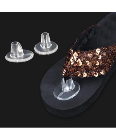 10PCS Silicone Gel Toe Protectors for Sandals - Men Women Clear Thong Guards - Buy Online on GoSupps.com