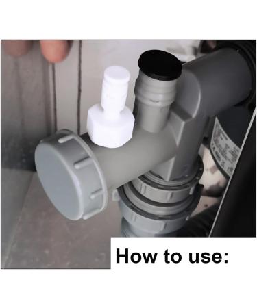 Buy Qrity 2-Pack Kitchen Sink Drain Pipe Locking Caps - 56mm Inner Thread for Leak Prevention | International Shipping Available - Buy Online on GoSupps.com