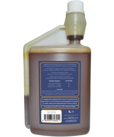 Equicure LiquiFlex - Natural 1 Litre Joint Support for Horse/Pony - Buy Online on GoSupps.com