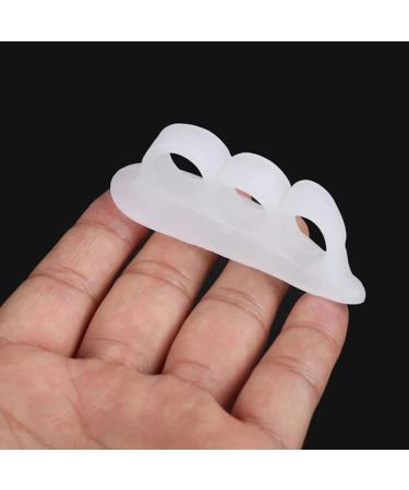 Bodya 4-Piece Soft Gel Toe Corrector for Overlapping & Bunion Toes - Pain Relief for Women & Men | International Shipping Available - Buy Online on GoSupps.com