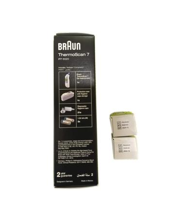 Braun Thermoscan 7 IRT6520 Thermometer + 40 ThermoScan Lens Filters - Buy Online on GoSupps.com