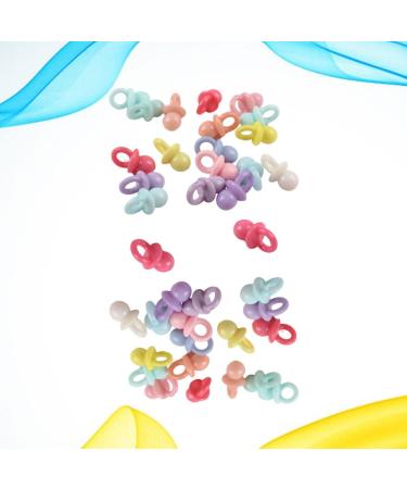 Artibetter 80-Piece Toddler Pacifier Clips - Colorful Acrylic Gift Set for Birthdays & Christmas - Buy Online on GoSupps.com