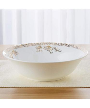 SHAOHUASC Creative Phnom Bone China Jingdezhen 9 inch Bucket Bowl Salad Bowl