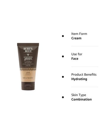 Burt's Bees Goodness Glows Tinted Moisturizer - Warm Honey 1.0oz | Antioxidant-Rich Formula - Buy Online on GoSupps.com