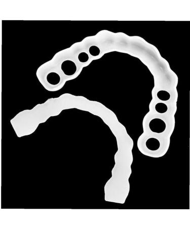 Pinicecore Super Comfortable False Teeth - Perfect Smile Fit for Upper Teeth | Flexible & Practical Tooth Cover Tool - Buy Online on GoSupps.com